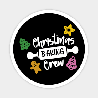 Christmas Baking Crew, Cookie Baking Crew Magnet